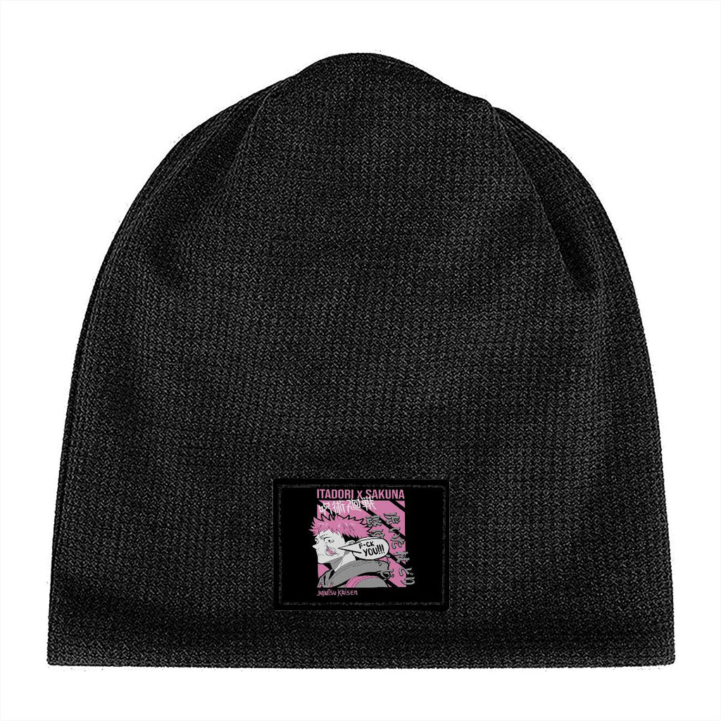 Waffle Knit Pullover Hat ANIME