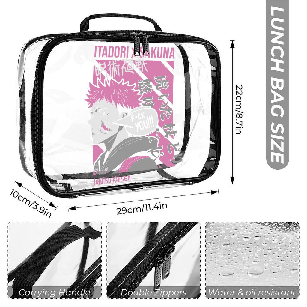 Clear Backpack 3Piece Set ANIME