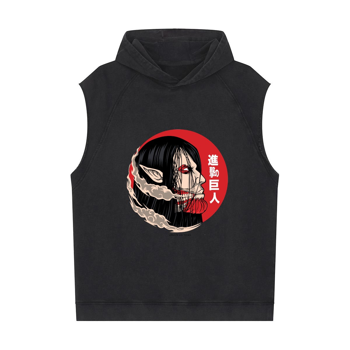 Men's Loose Sleeveless Hoodie|320GSM DTF - Standout