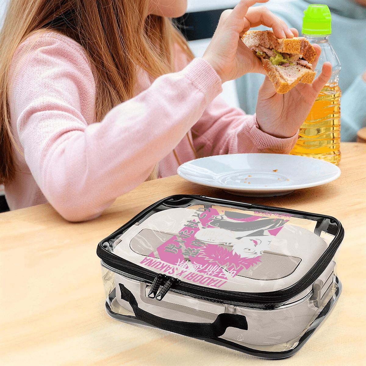 Clear Backpack 3Piece Set ANIME