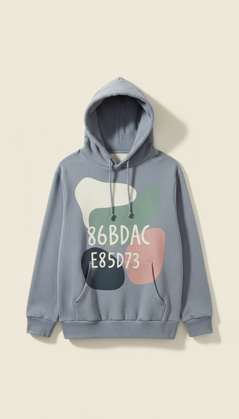Graphic Hoodie With Bold Print