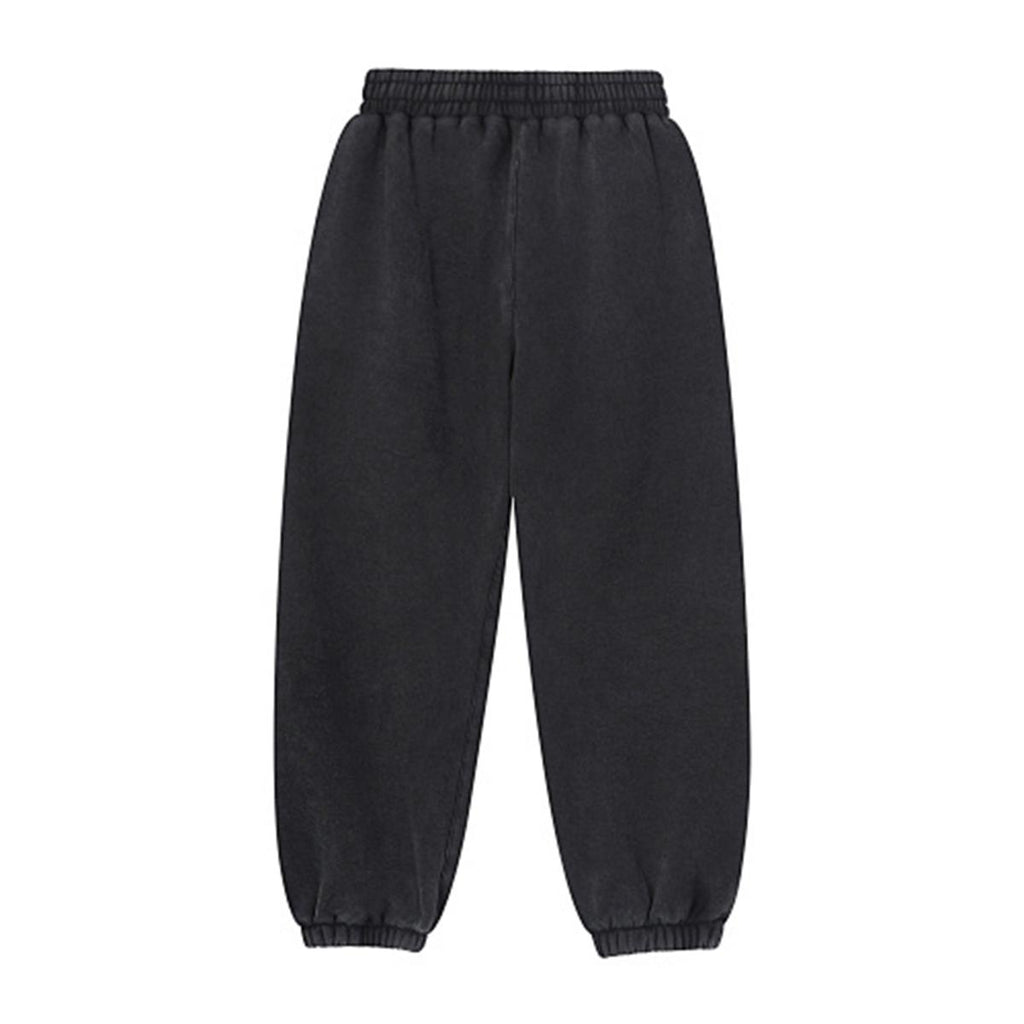 Heavyweight Fleece-Lined Washed Jogger Pants for Men|355GSM DTF