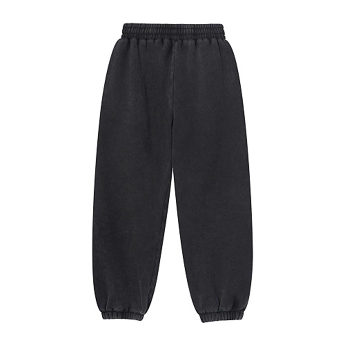 Heavyweight Fleece-Lined Washed Jogger Pants for Men|355GSM DTF