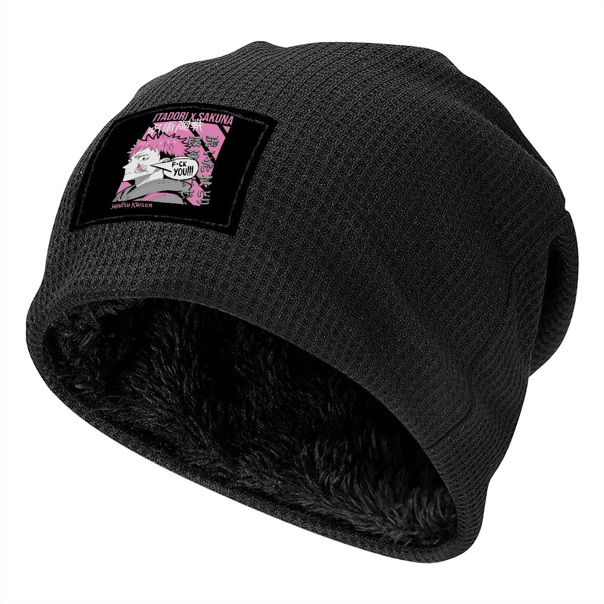 Waffle Knit Pullover Hat ANIME